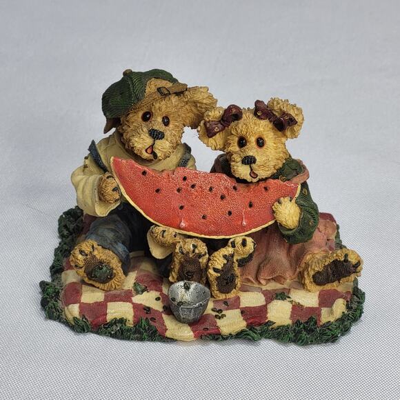 Boyds Bears and Friends Buster and Melonie McRind Sweet Memories #227749 VTG2000 - Picture 2 of 7